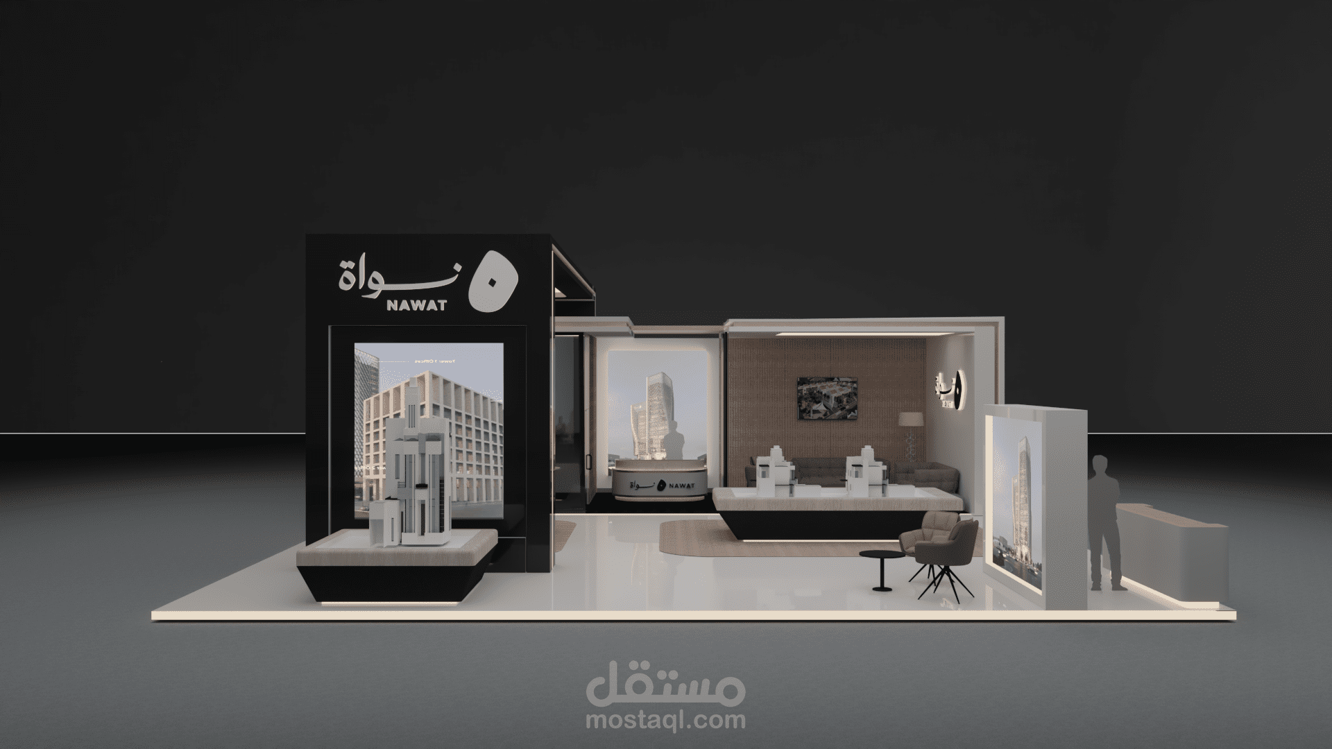 Nawat Real Estate Booth Design