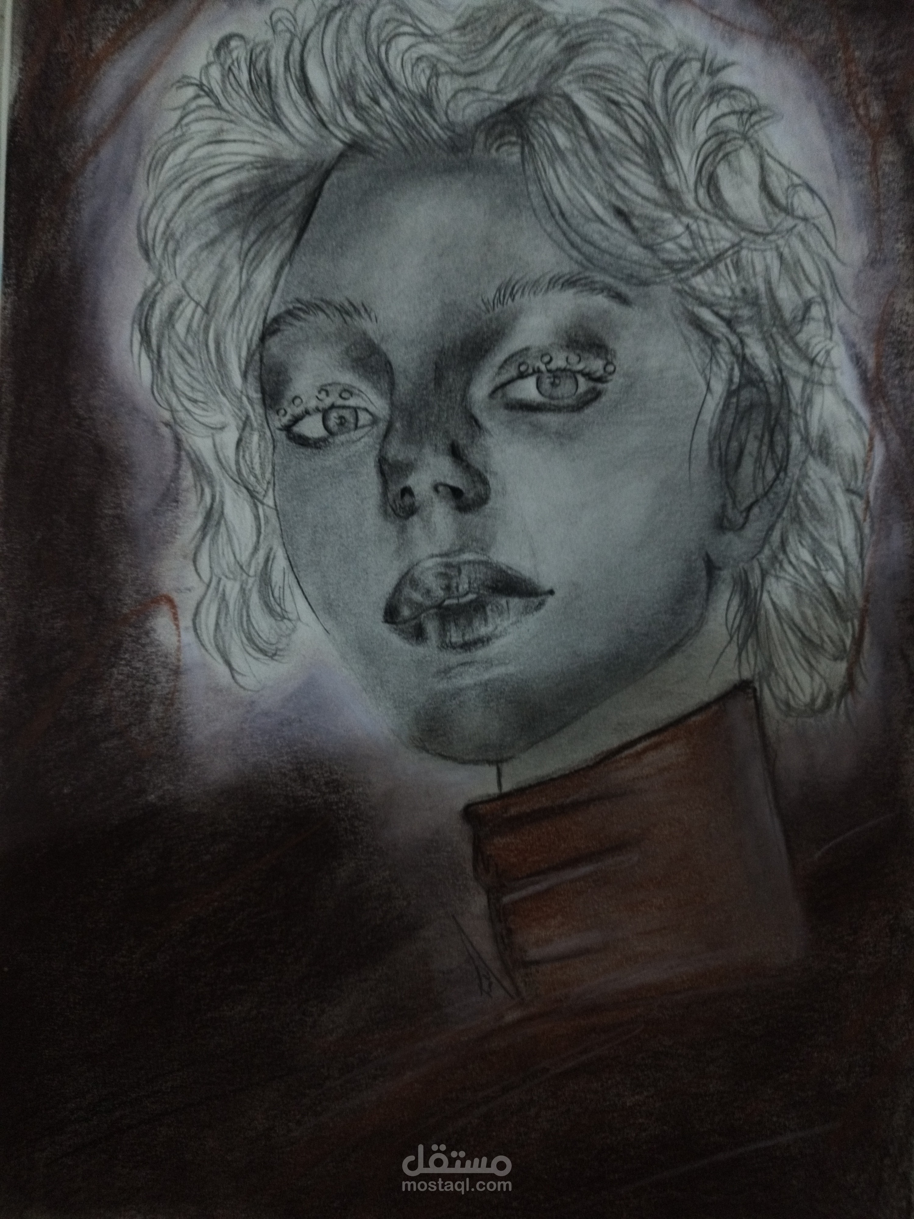 رسم باقلام الفحم