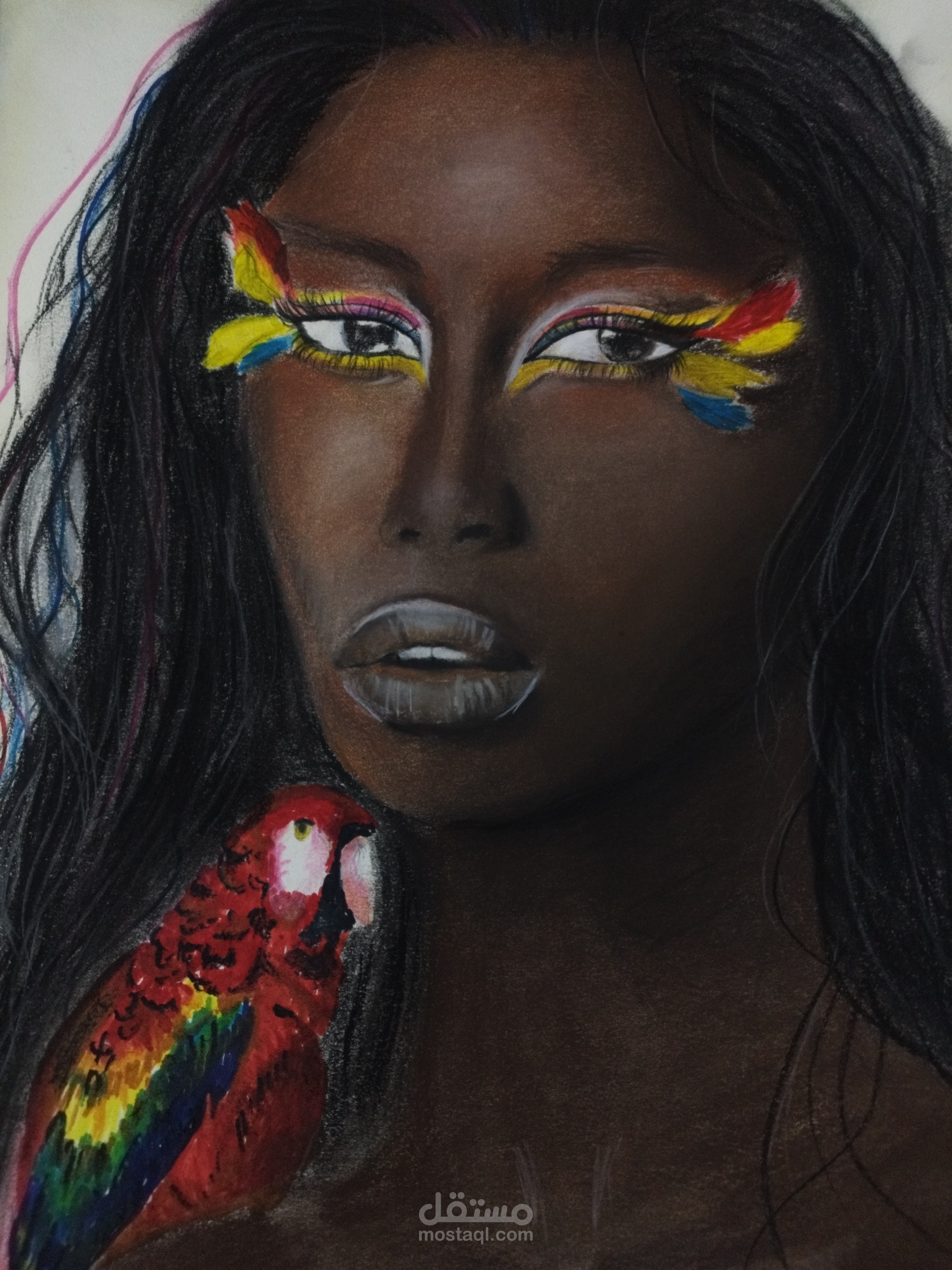 رسمه خيالية باستخدام الالوان