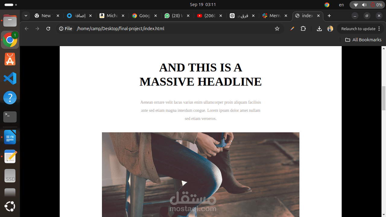 Modern Blog Page Template – Fully Responsive