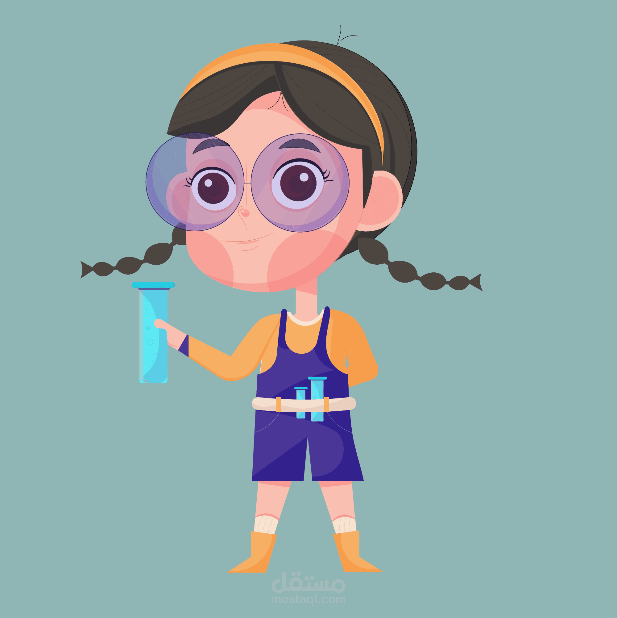 Drawing two-dimensional characters