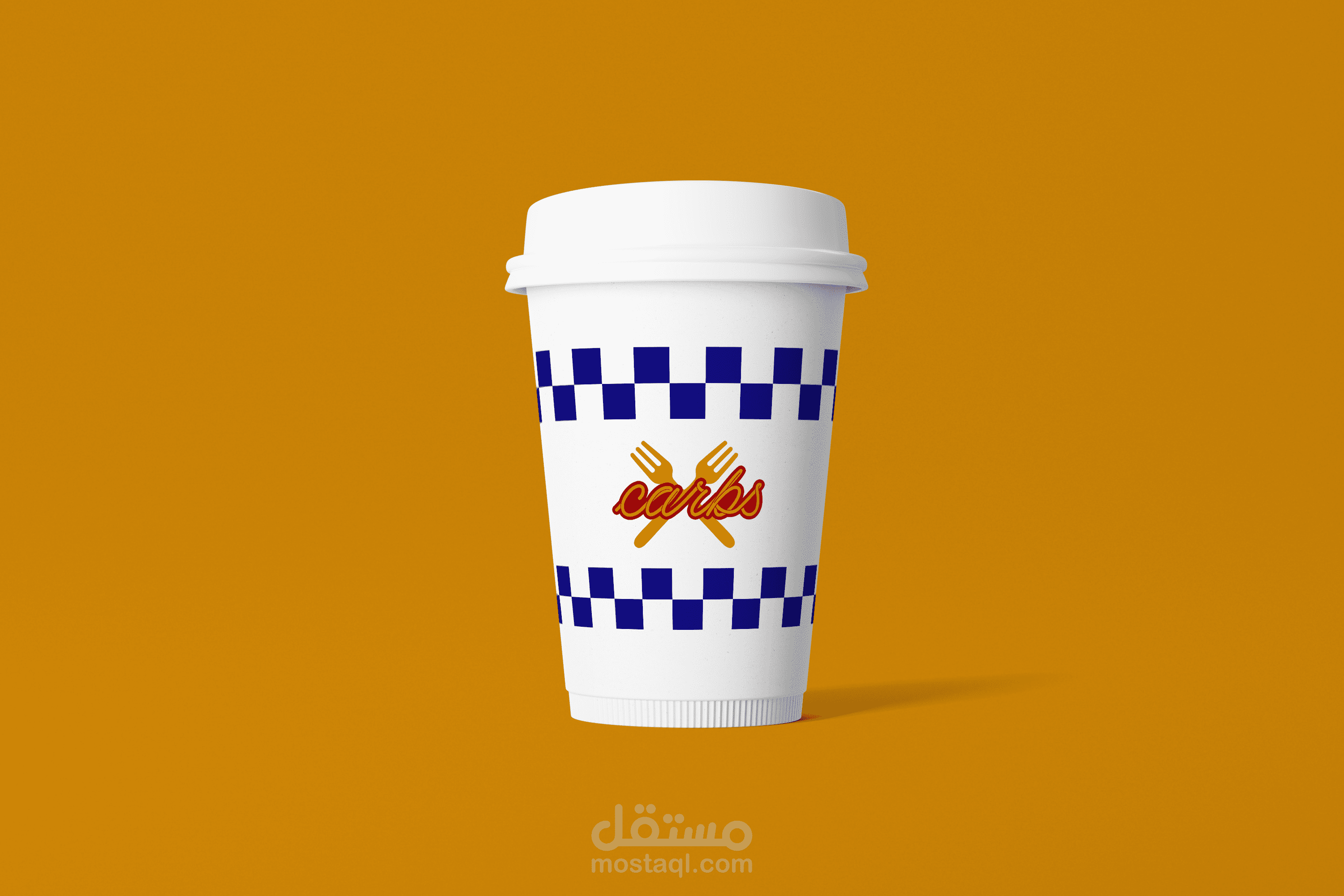 تصميم ديزاين لكوب بلاستيك