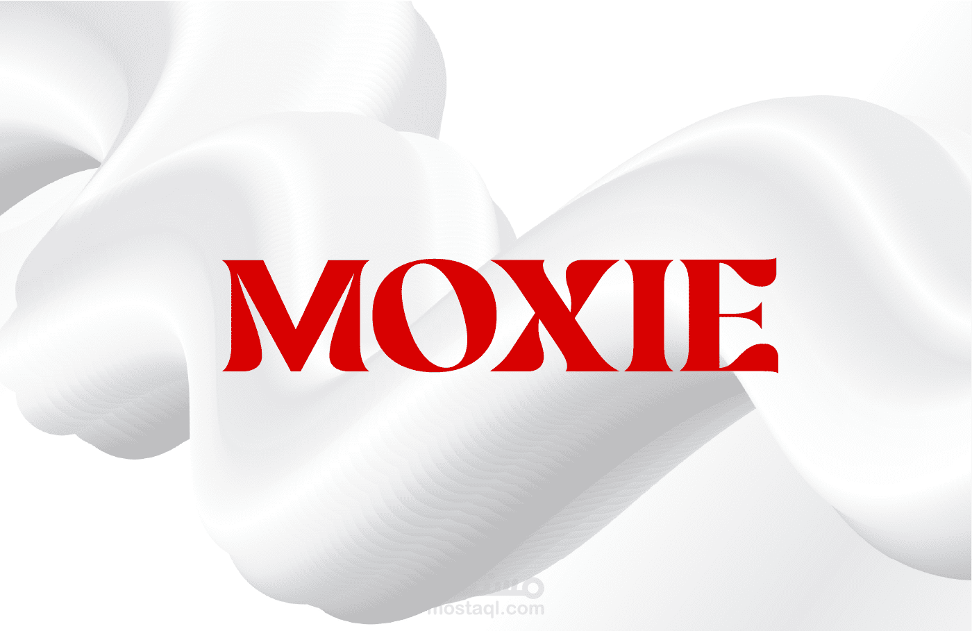 لوجو (moxie) لمستحضرات التجميل