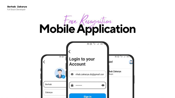 Face Recognition Application Mobile
