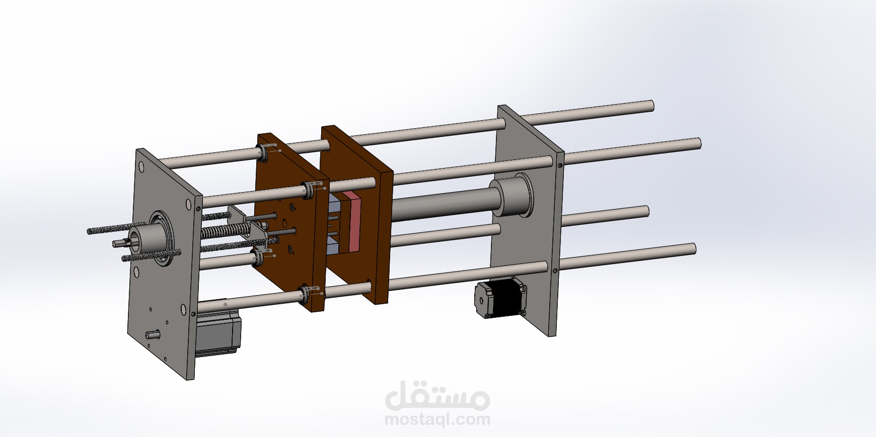Small injection machine