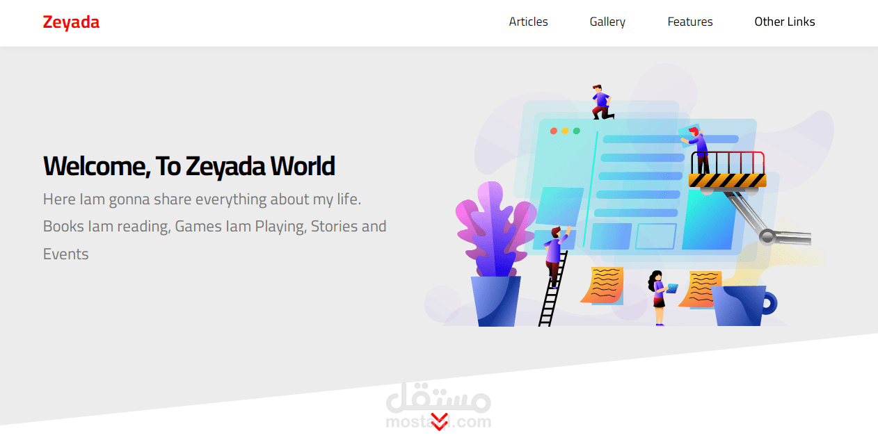 Landing Page UI/UX Design