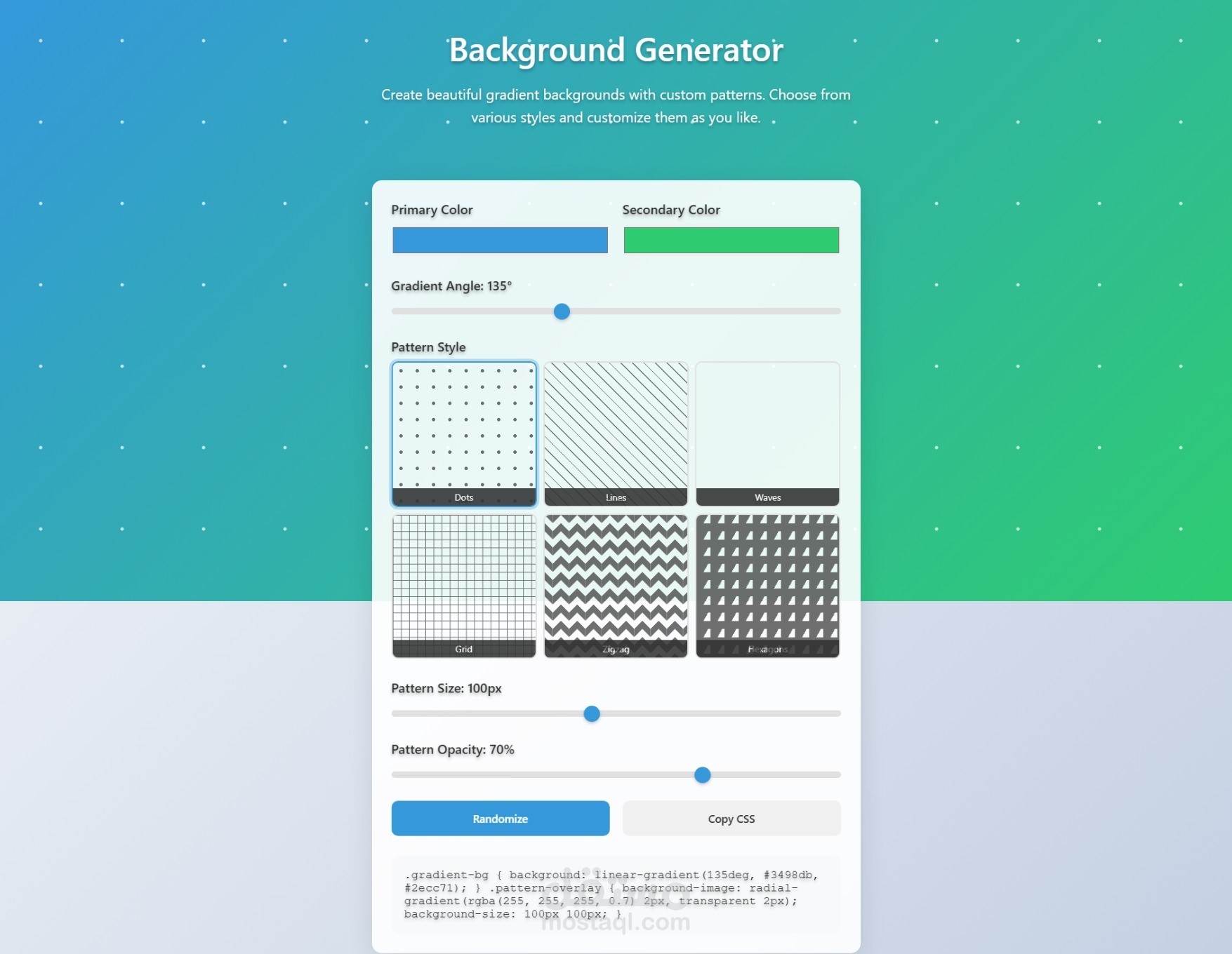 Background Generator