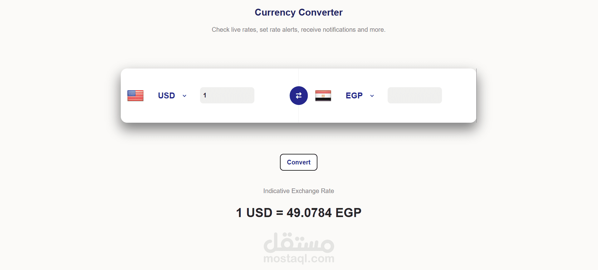 Currency convertor