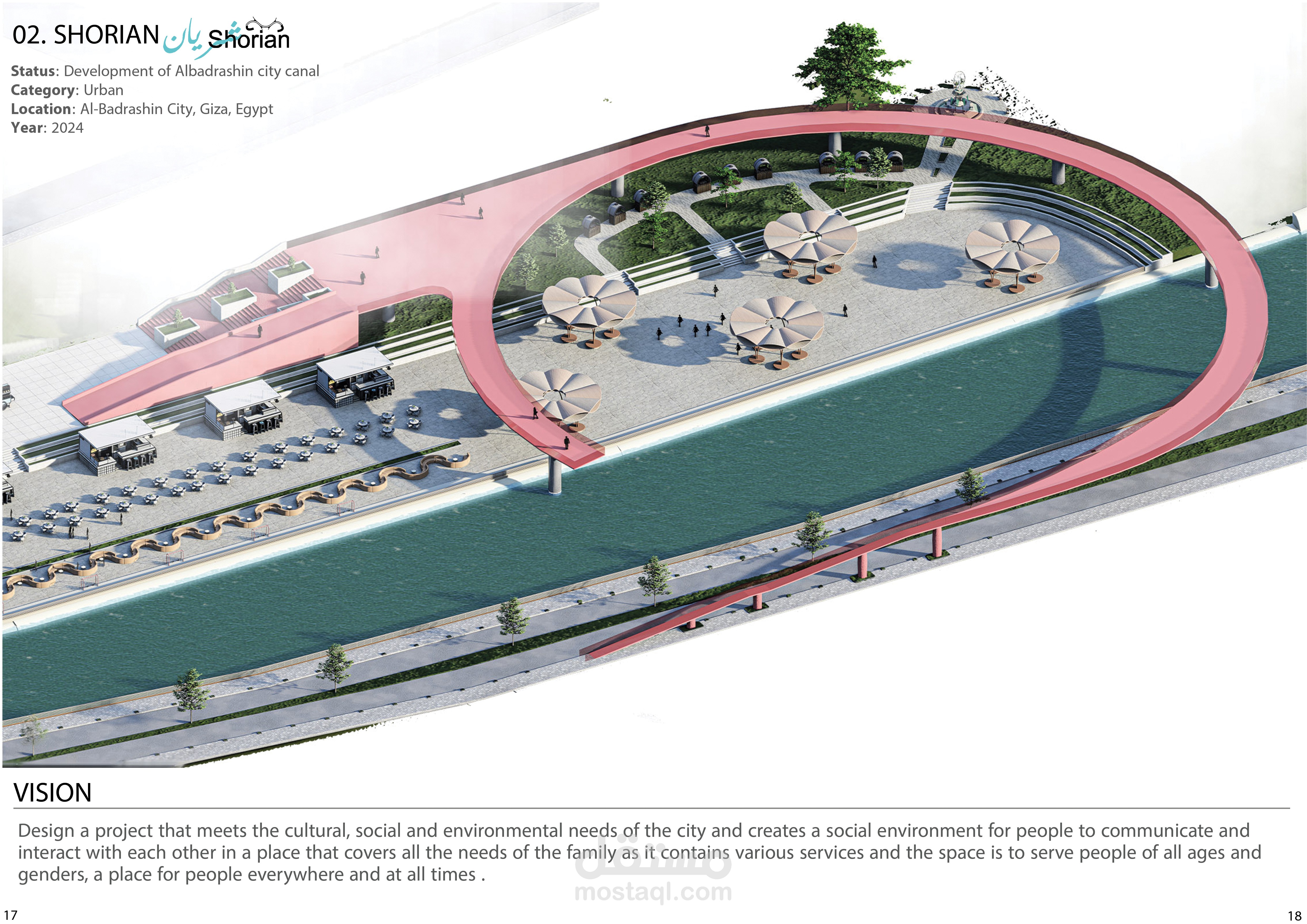 SHORIAN (Development of Albadrashin city canal )