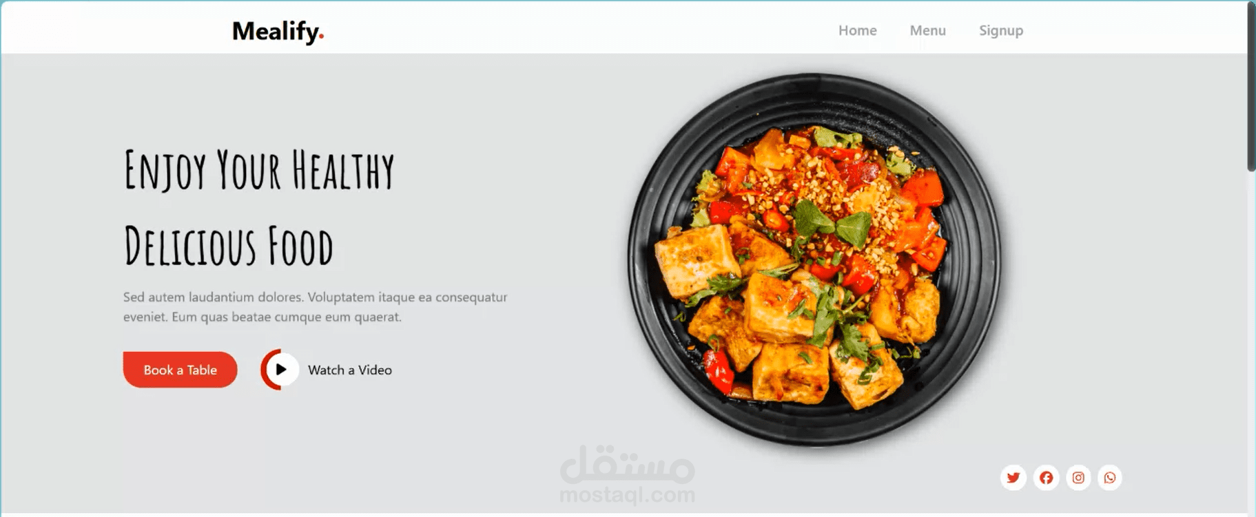 Mealify Resturant