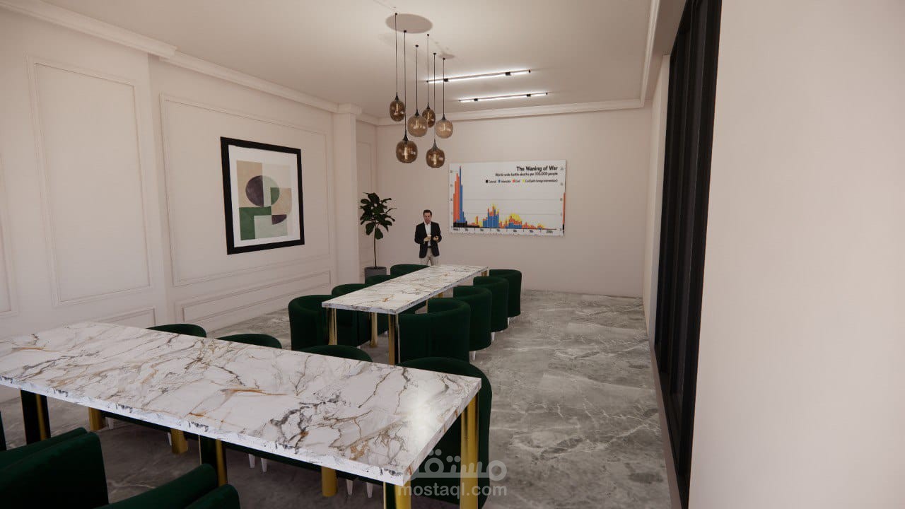 تصميم مطعم بطراز نيو كلاسيك .. غرفة نوم أطفال ميني سبيس .. غرفة نوم ماستر مودرن