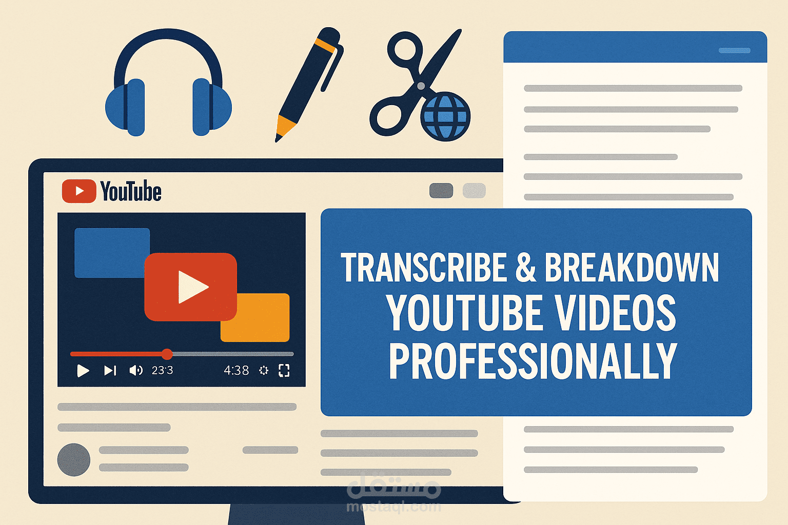 YouTube Content Breakdown and Transcription