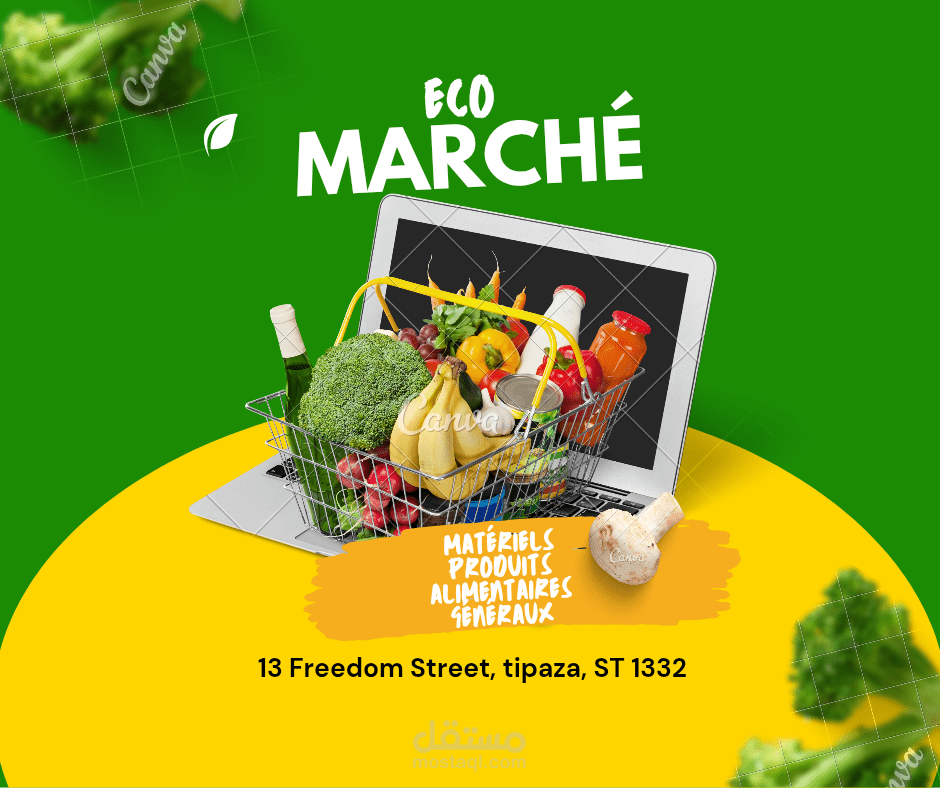 Facebook post for a supermarket