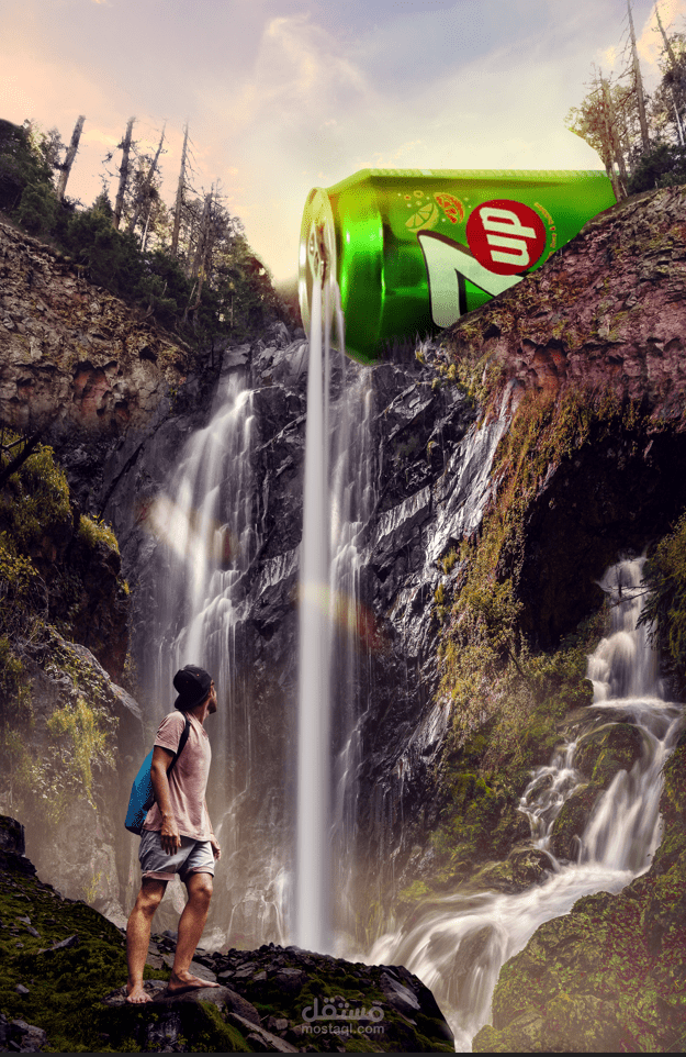 اعلان لشركة 7up