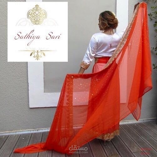 جلسة تصوير دعائية لعلامة أزياء – المجموعة الجديدة Sathiya sari