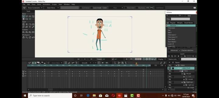 مصمم فيديوهات أنيميشن 2D احترافية باستخدام Moho