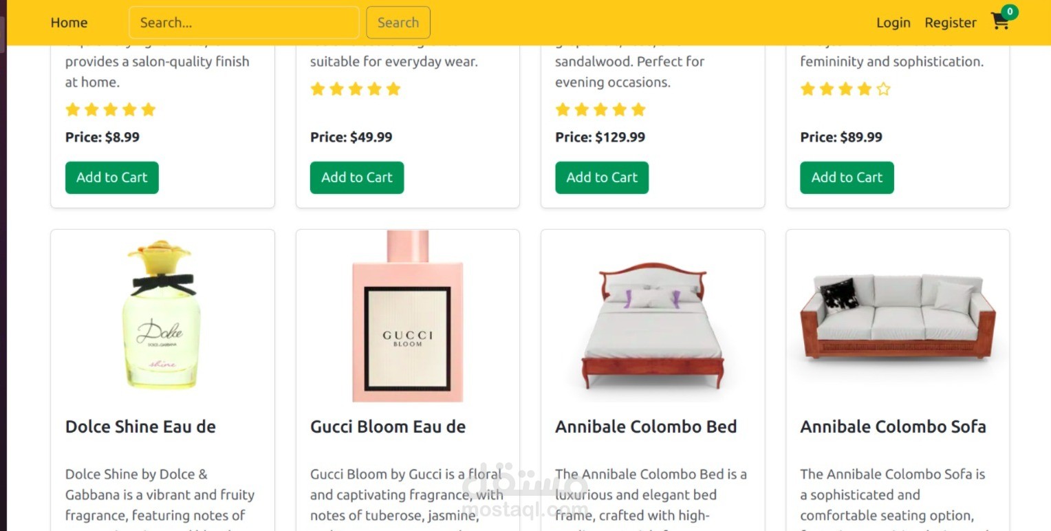e-commerce app