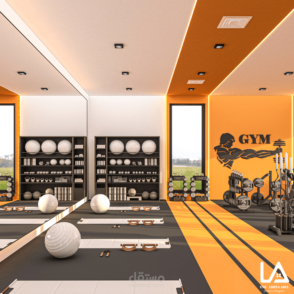 تصميم جيم رياضي