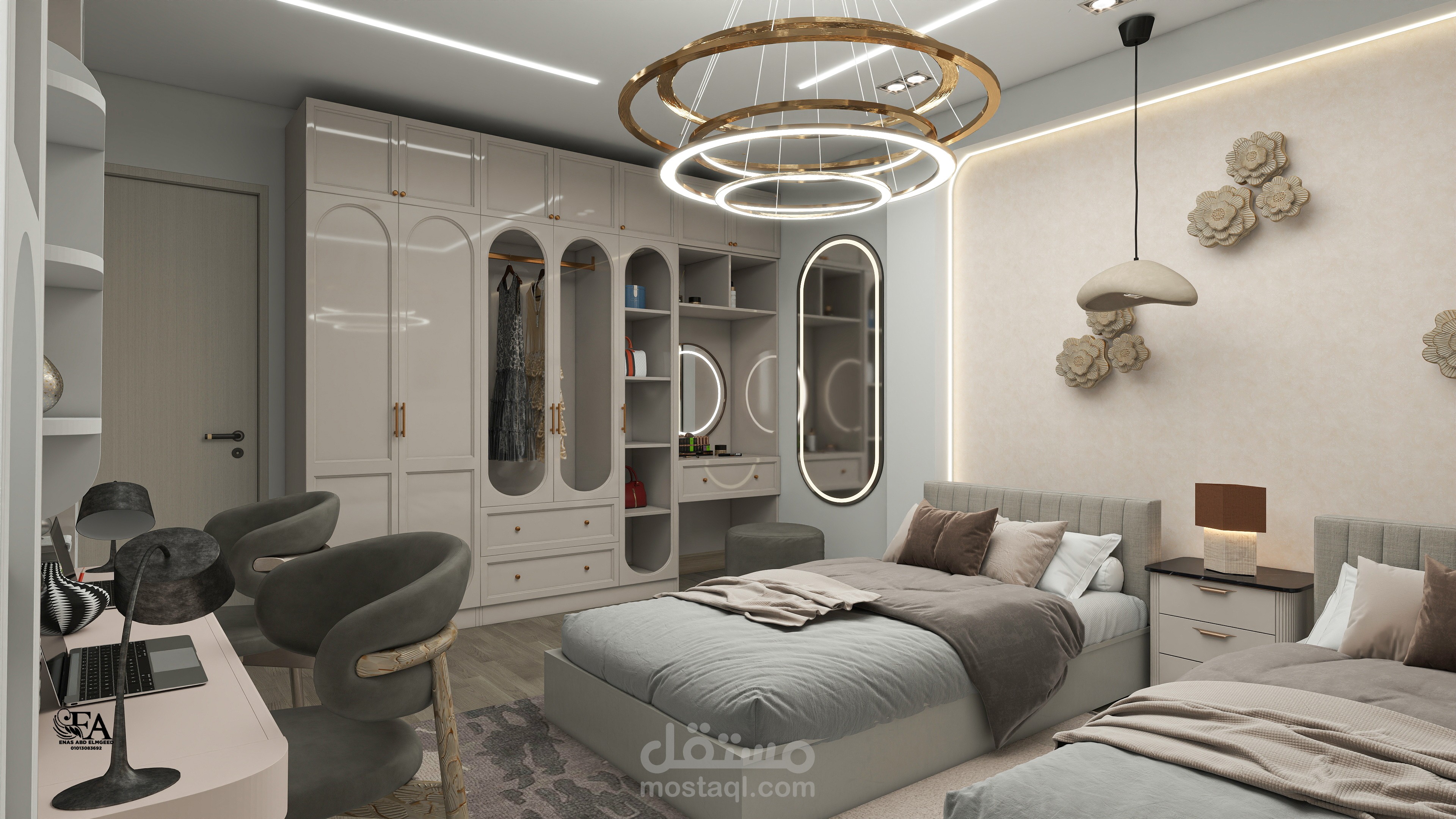 تصميم غرفة نوم اطفال