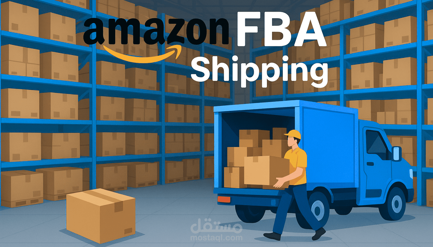 إعداد خطة شحن إحترافية على أمازون FBA
