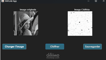 تطوير تطبيق مكتبي لتشفير الصور باستخدام MATLAB