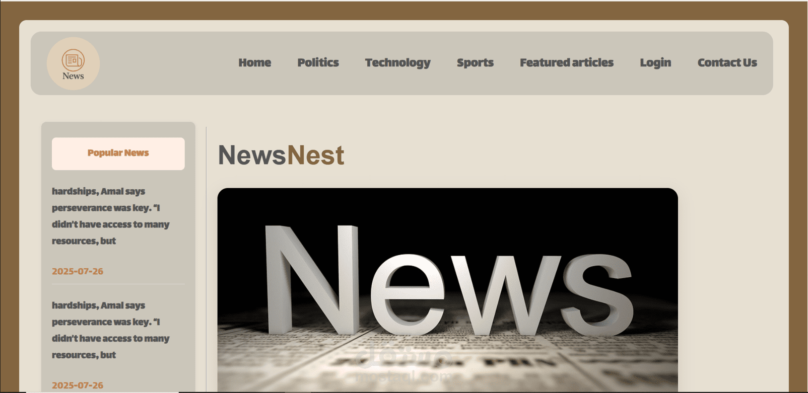 News Website