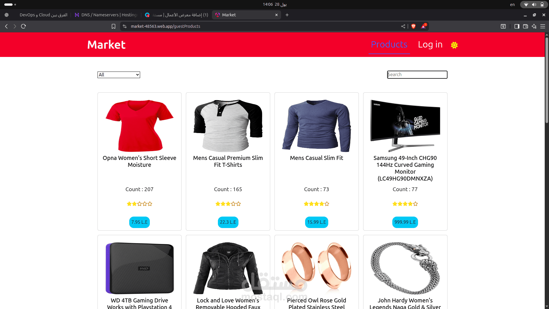 Online Web Store
