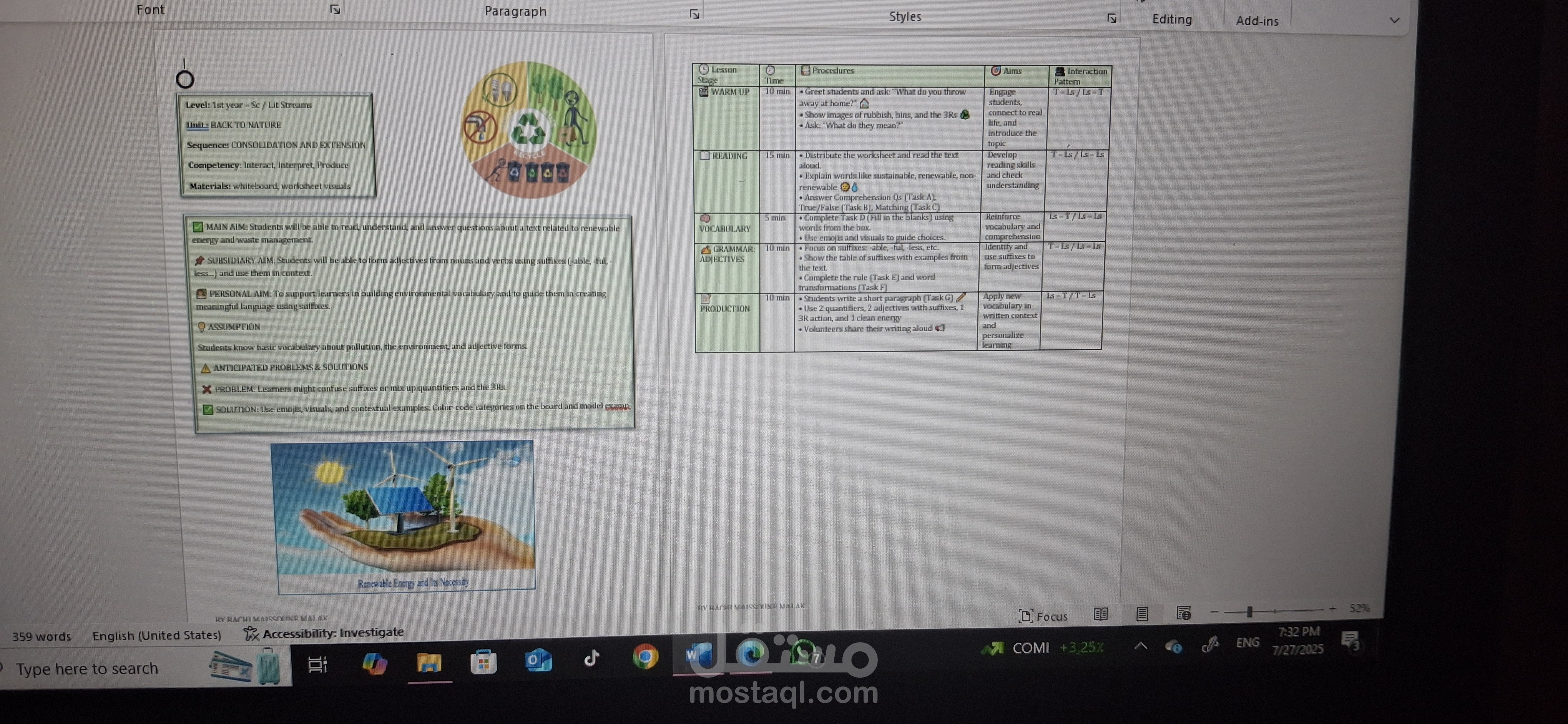 Designing Lesson Plans