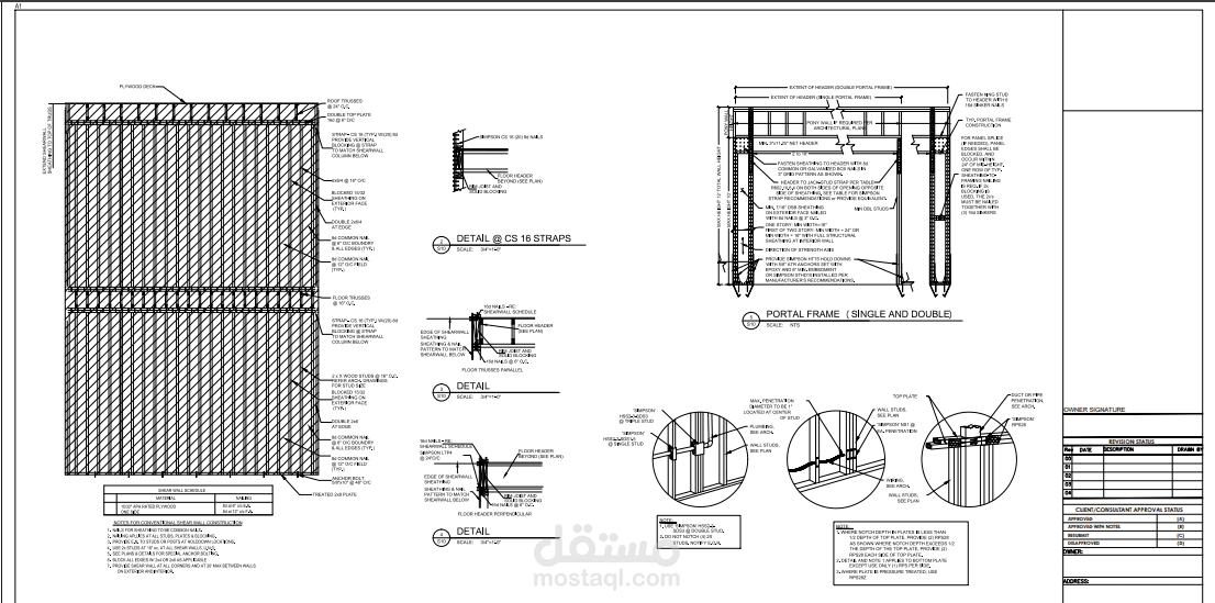 Structural Design and calculation for PE Stamp