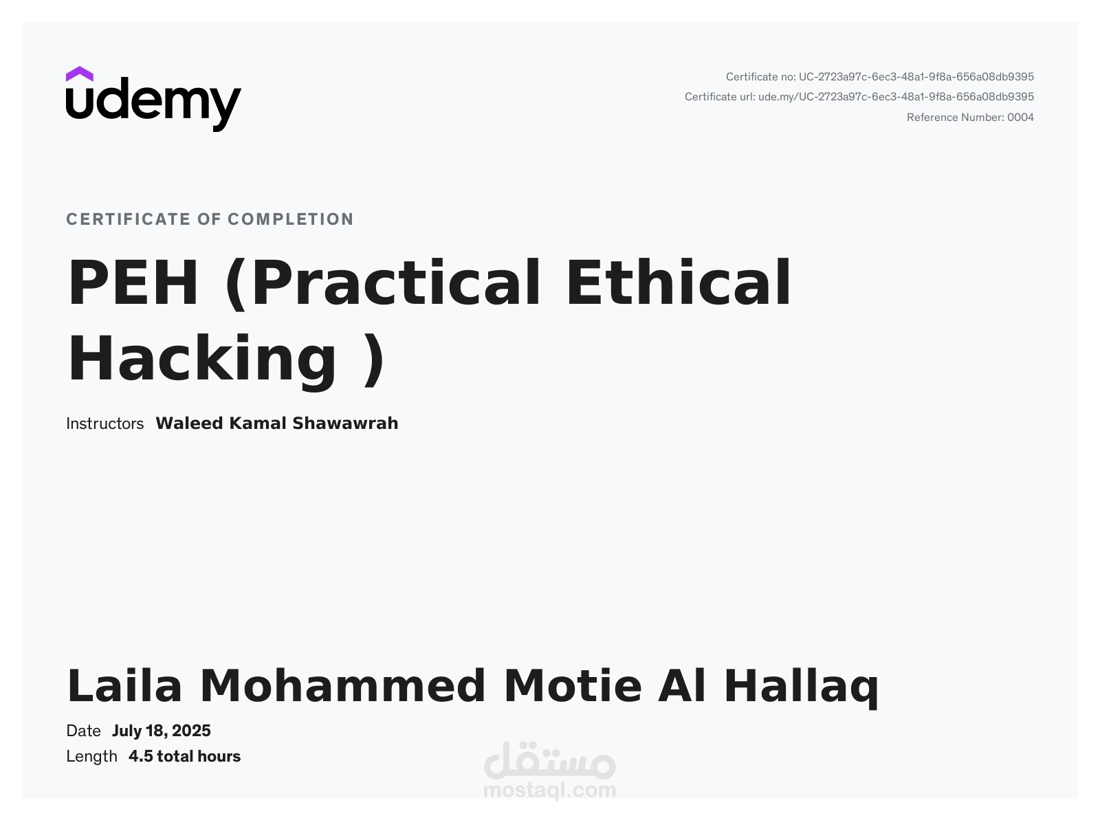 كورس ethical hacking
