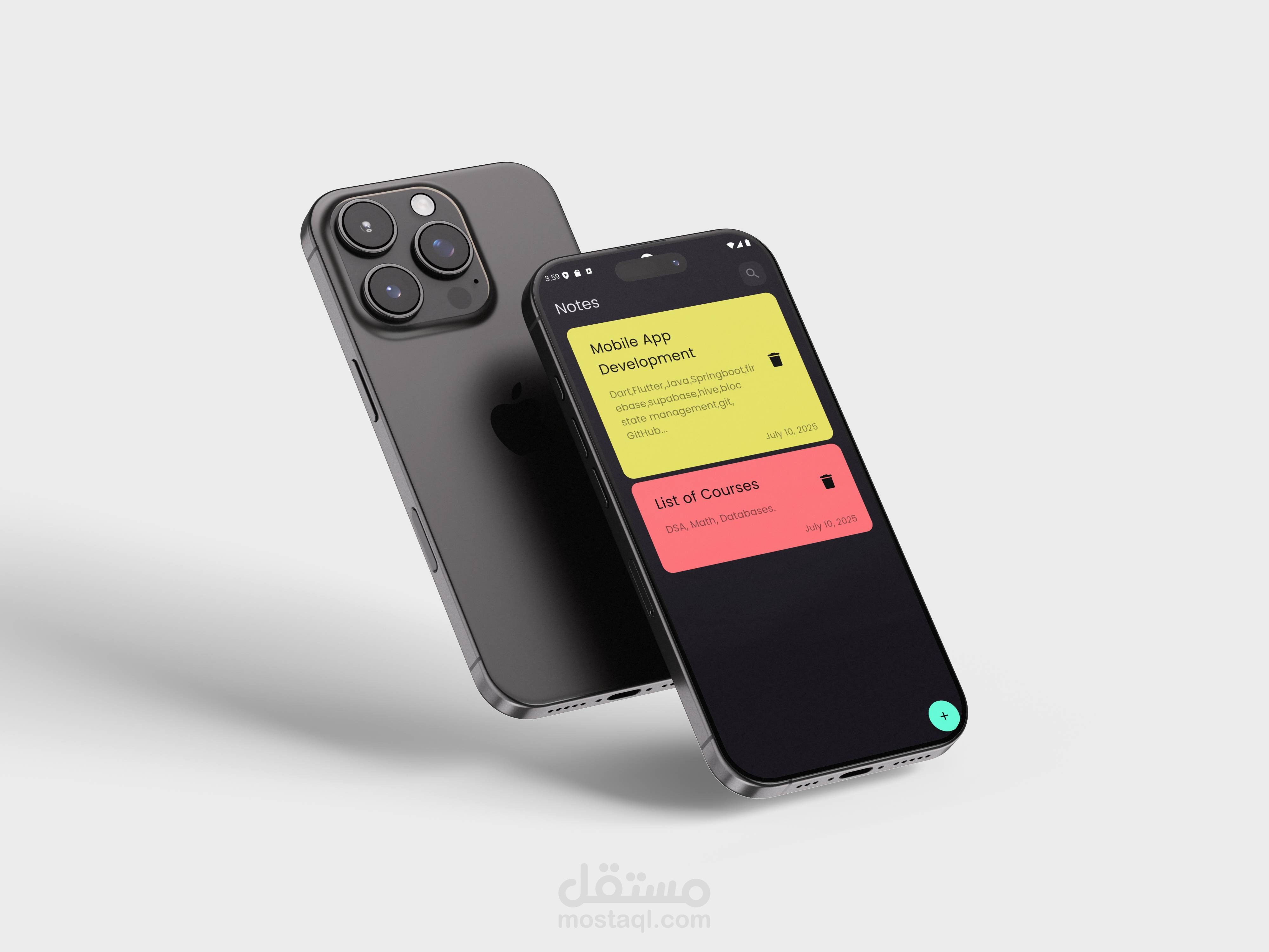 تطبيق ملاحظات