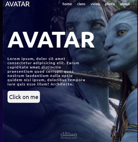 make website using Html and CSS