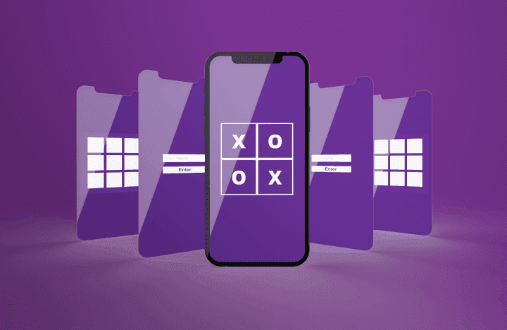 Online Tic Tac Toe Game for IOS & Android