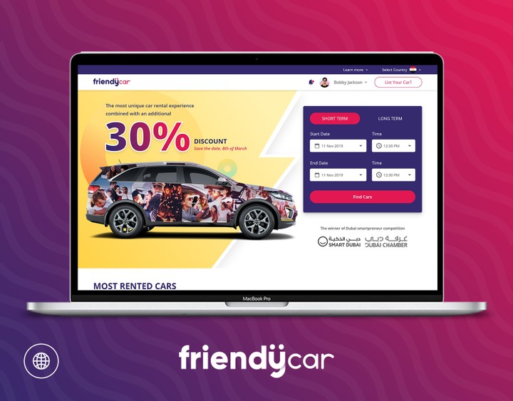 Car Sharing Website