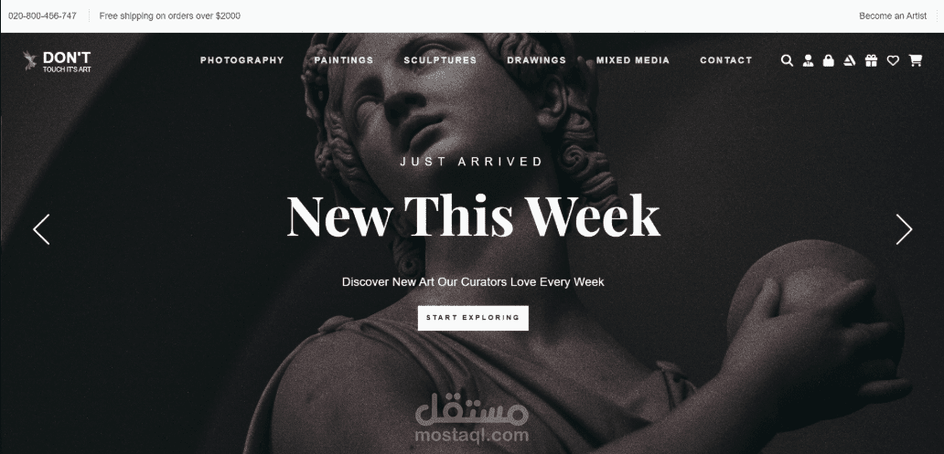 Art-Gallery Web App