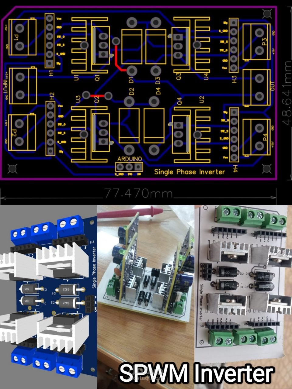 SPWM Single-Phase Inverter