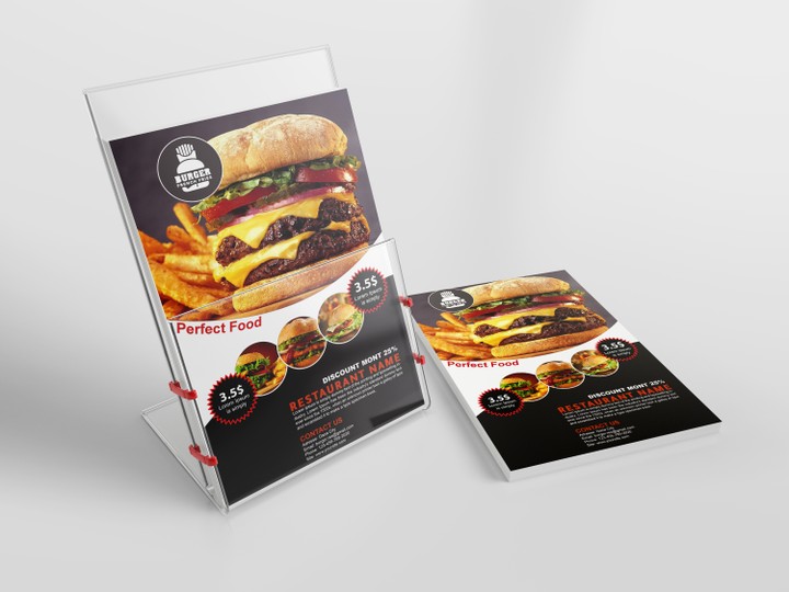 Burger Flyer Design