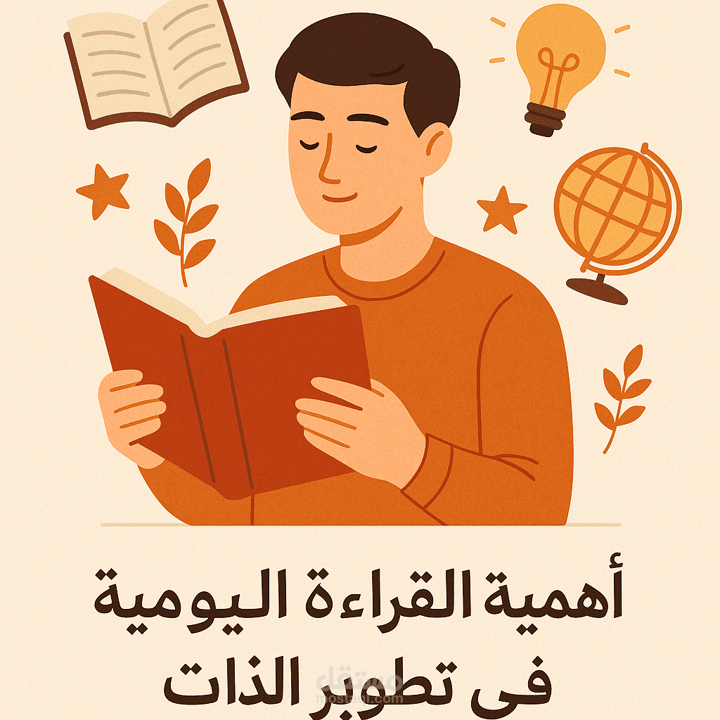 أهمية القراءة اليومية في تطوير الذات