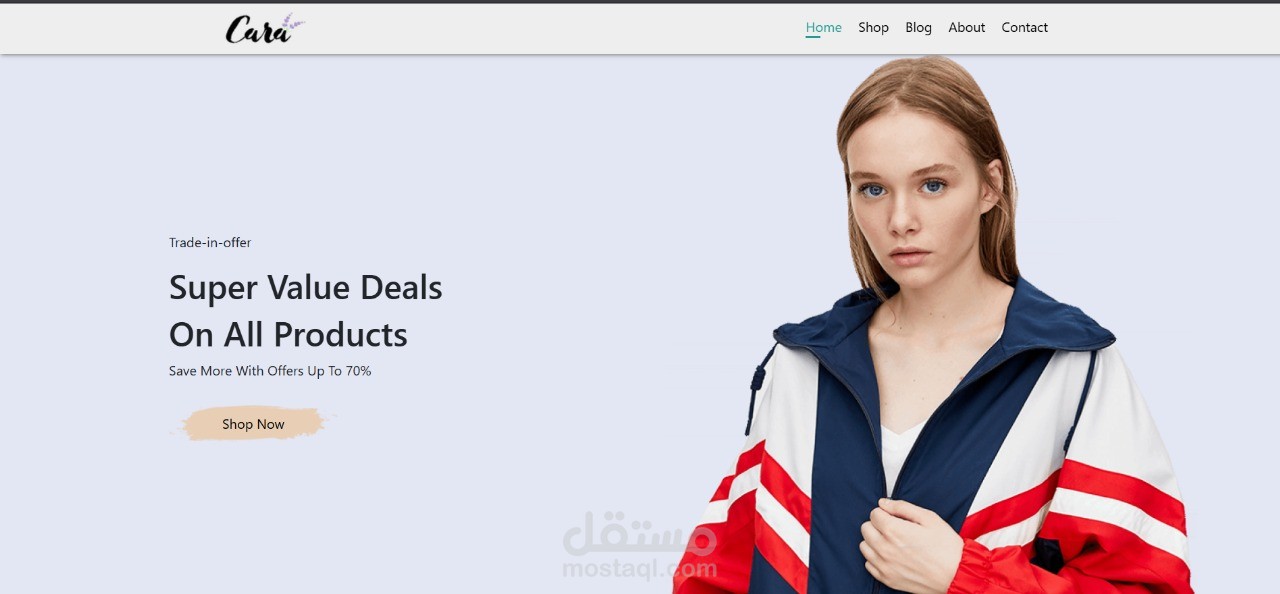 E-commerce website