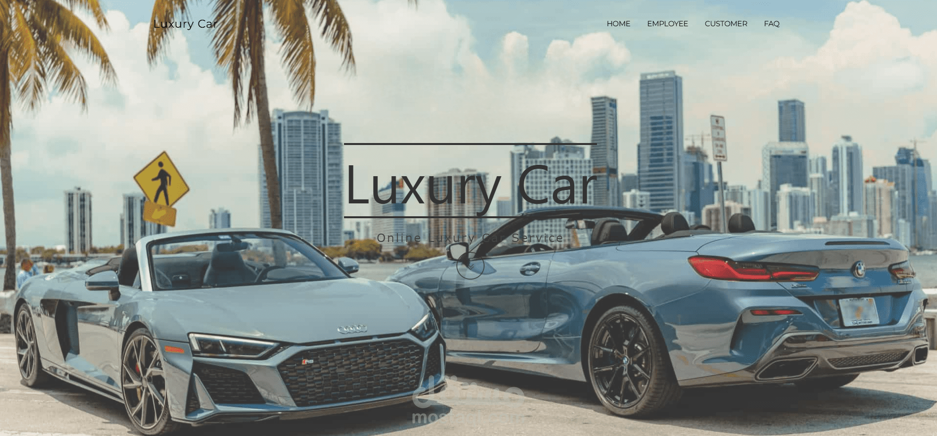 rent car website
