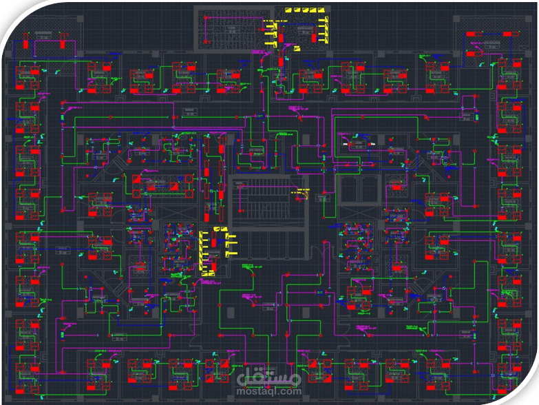Electrical distribution Design for Al-Khalidiyah Hospital in Saudi Arabia.