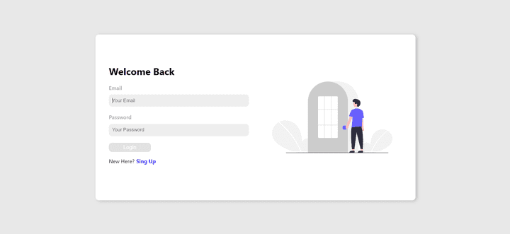 Authentication And Authorization(Signup And Login Page)