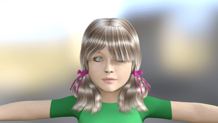 3d girl