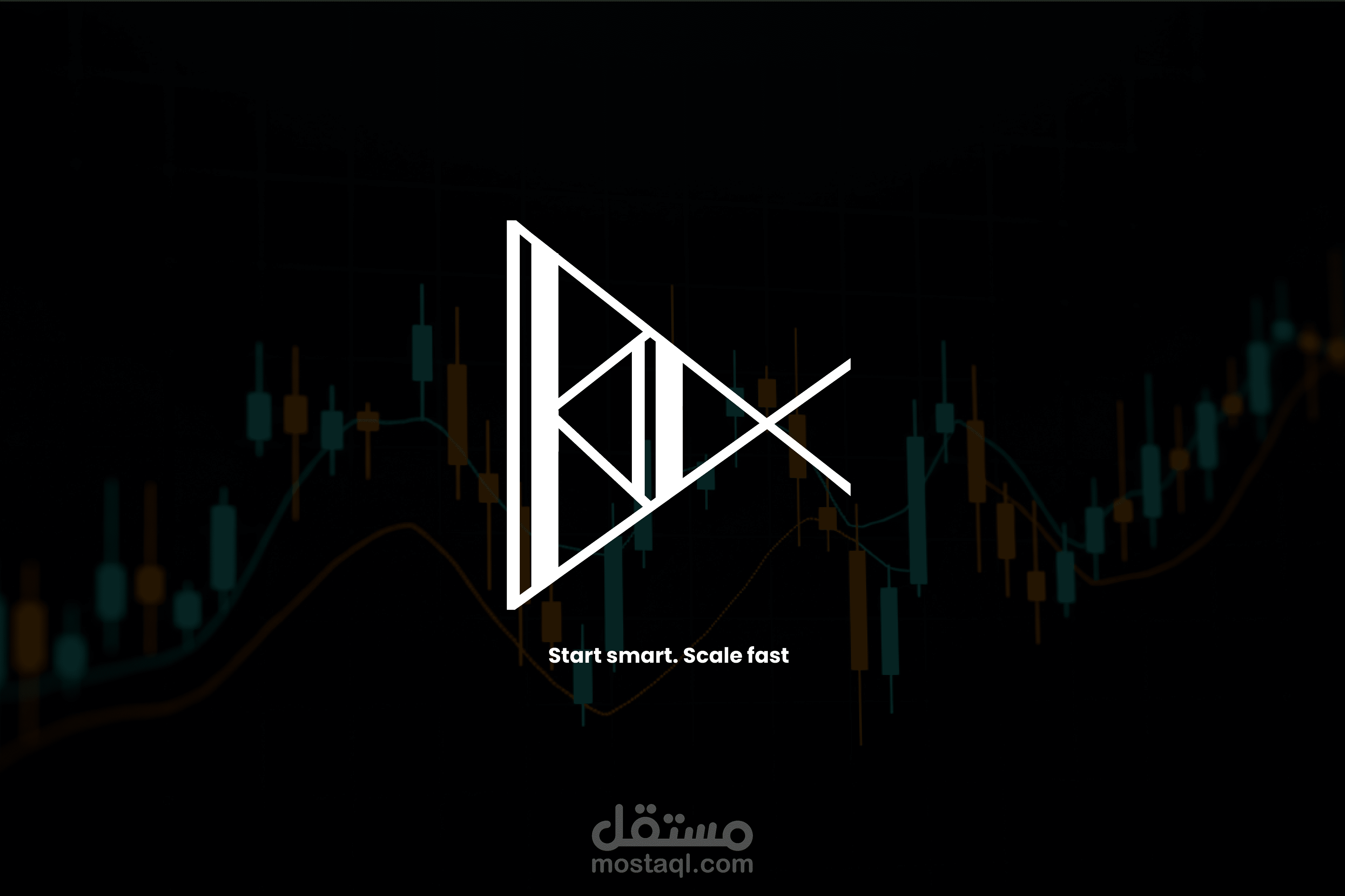 تصميم هوية بصرية كاملة لمنصة BIX لتعليم التداول الحلال وE-commerce