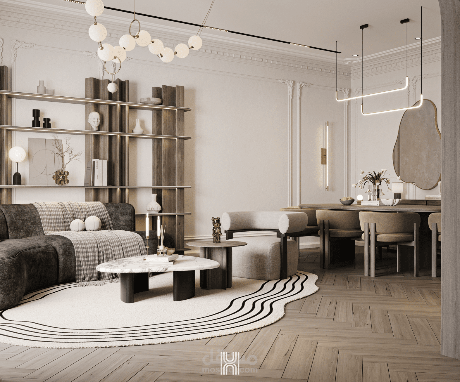 French style livingroom design