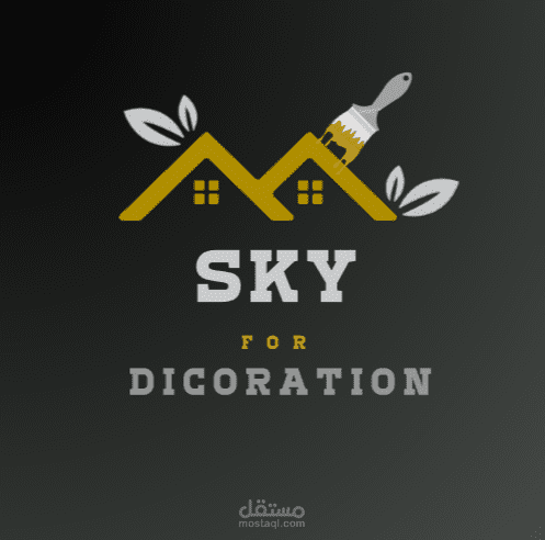 Logo for a decoration company