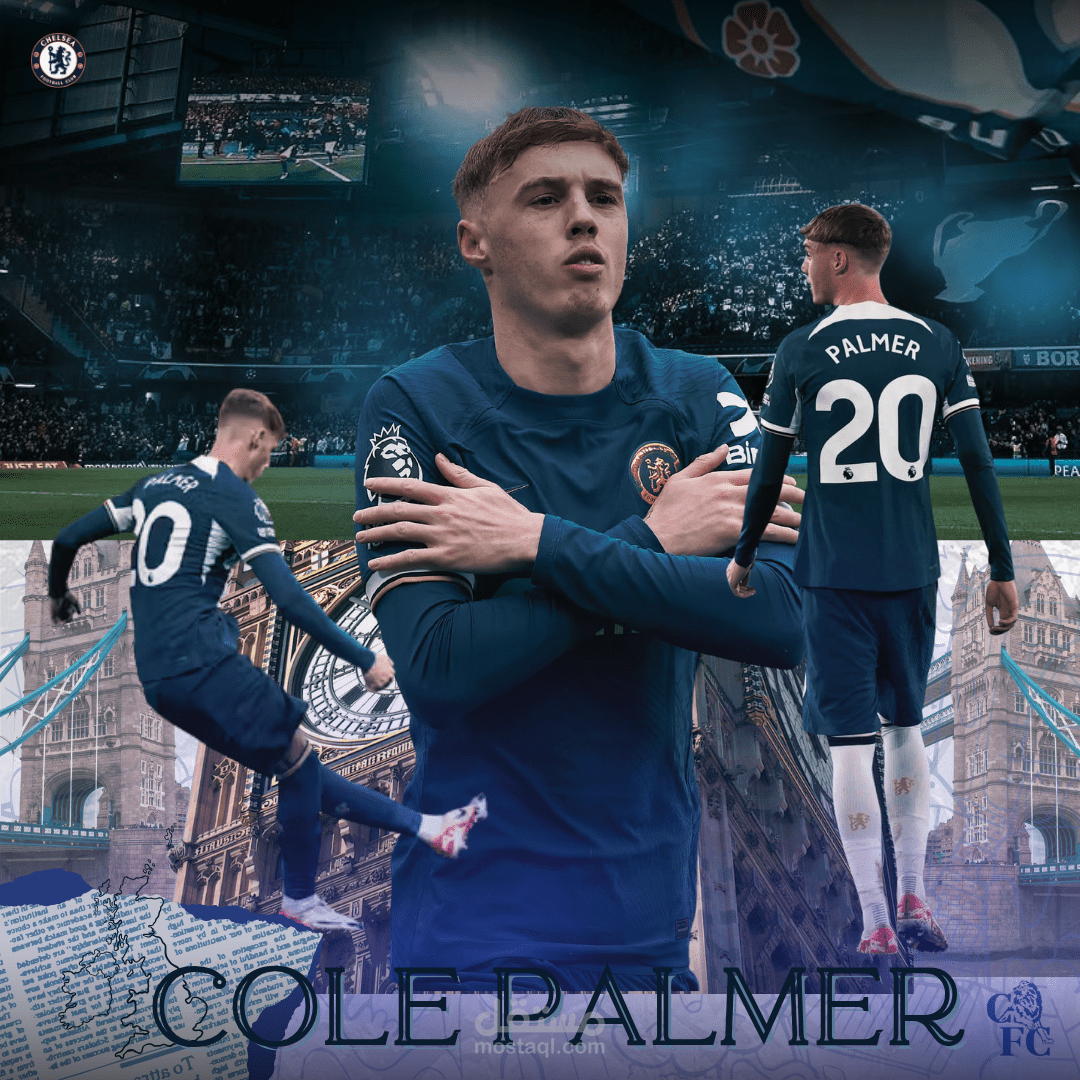 "Cole Palmer – نجم البلوز يتألق في قلب لندن"