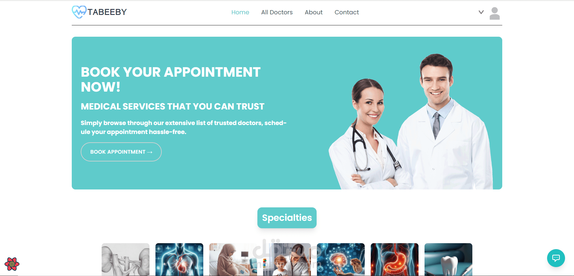 Tabeeby – Doctor Appointment System