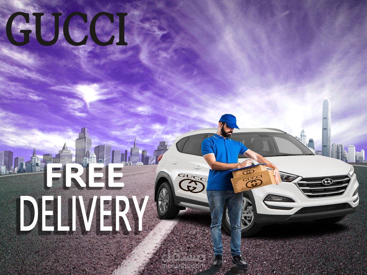 تصميم شوشيال ميديا التوصيل السريع