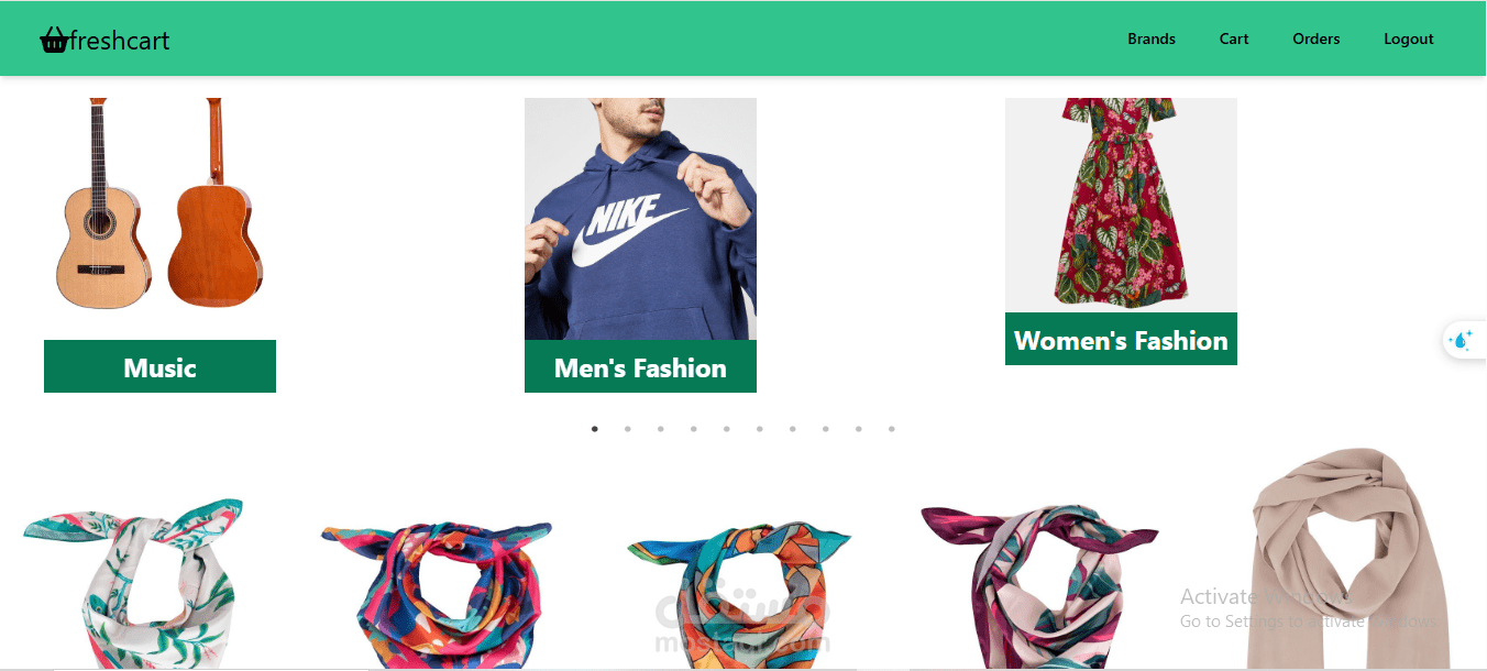 e-commerce app